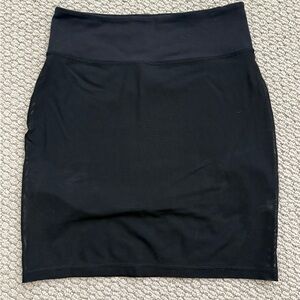 lululemon athletica Black Mini Skirt